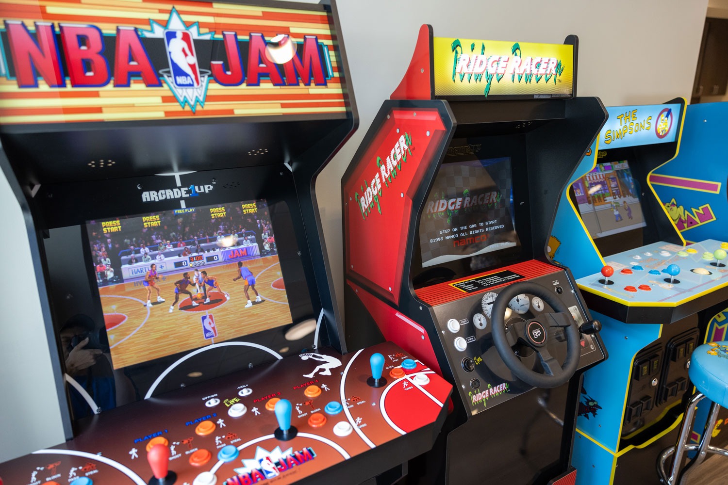 Alpas Wellness Breakroom with Arcade Games
