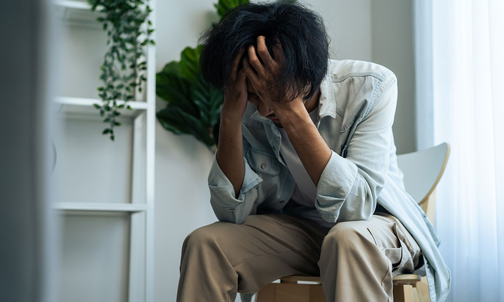 Addiction involves mental and behavioral changes not just physical symptoms.